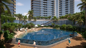 Фотографии приватной территории Sobha Solis at Dubai Motor City