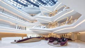 Фотографии Лобби The Opus Residences by Zaha Hadid Architects