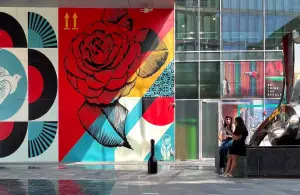 Фризона Dubai Design District.