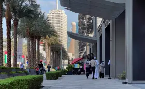 One Central is a new business district in the center of Dubai.