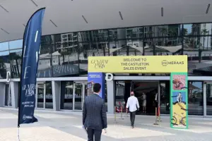 Start of sales at the stadium.