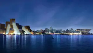 Guggenheim Museum in Abu Dhabi.