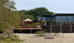 A summer house on the sea near Dubai.