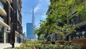 В Дубае мало зелени, говорили они...прогулка по City Walk.