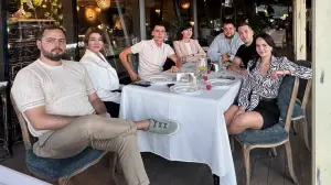 Oleg Torbosov dinner with partners