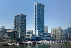 Vida Residences – an elegant tower with a yacht club in Dubai Marina