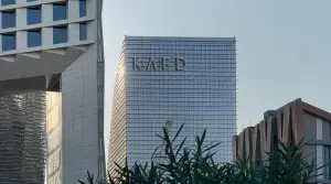 KAFD and a familiar landscape of towers. Oleg Torbosov's business trip to Riyadh.