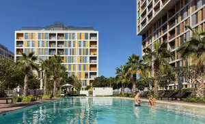 Midtown is a cozy democratic neighborhood with a large park